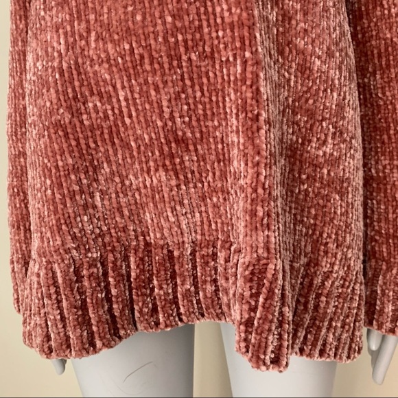 ORVIS Chenille Crewneck Sweater Pullover Pink Rose Classic Soft Warm Size L - Picture 8 of 14